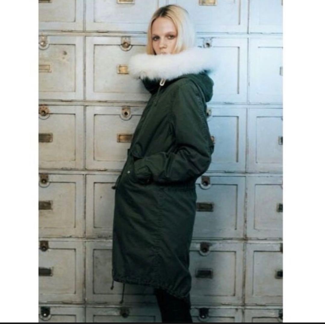 green 現HYKE モッズコート