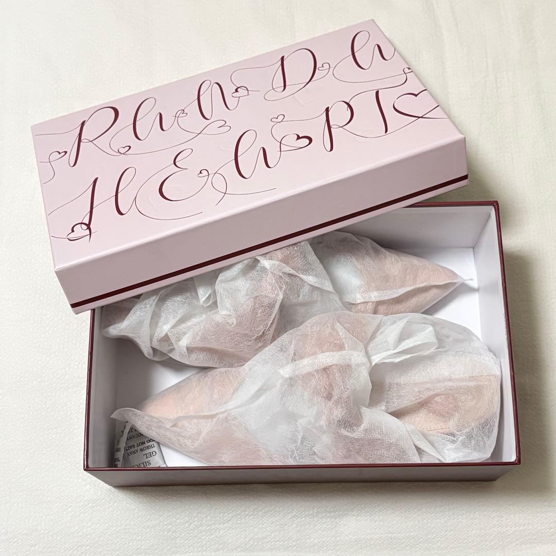 HEART collection】シアーリボンミュールパンプス 箱あり - メルカリ