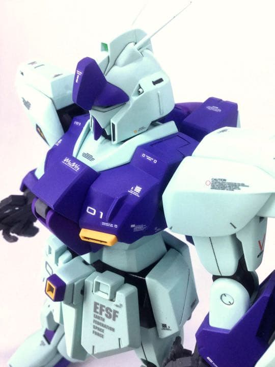 MG リ・ガズィ(ユニコーンVer.)ガンプラ塗装済完成品 - メルカリ