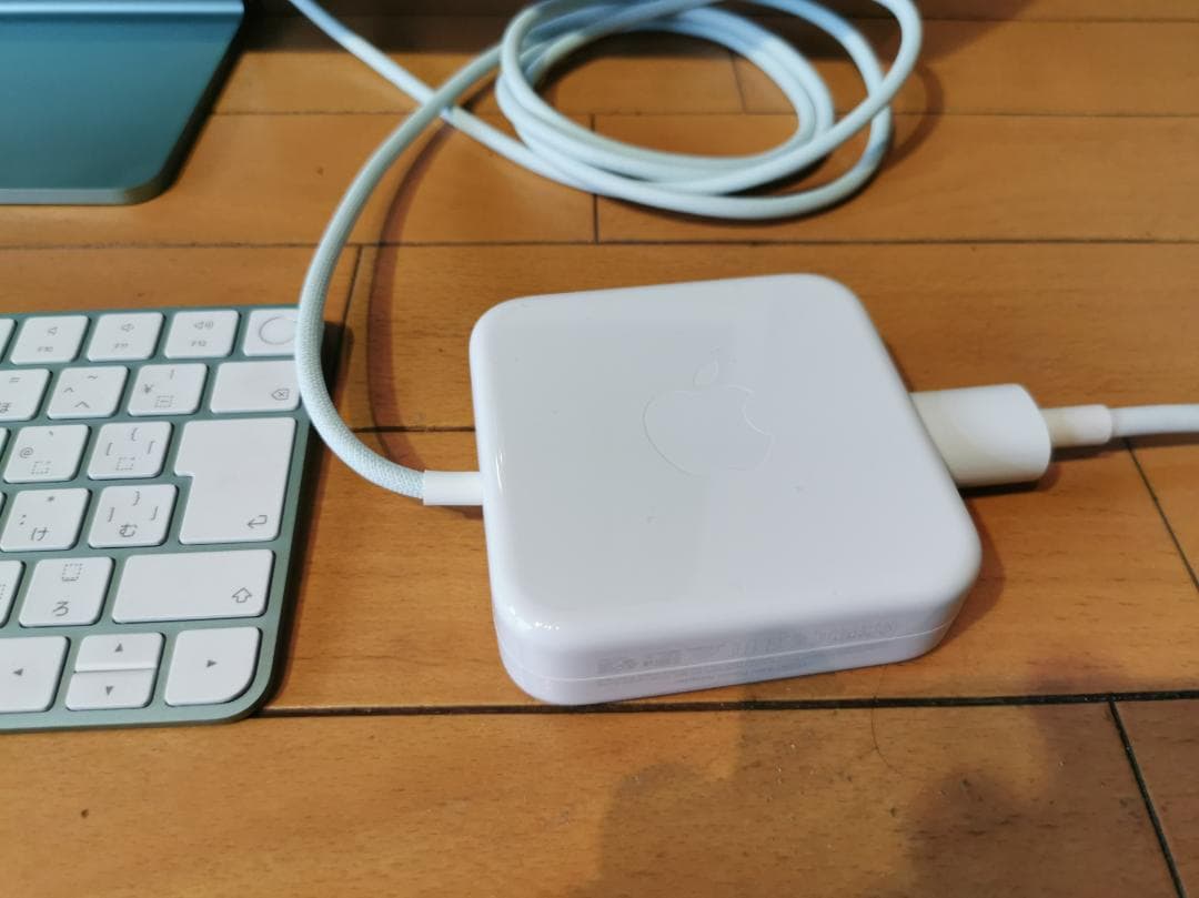 使用14日21hのみ】iMac 24インチ M1 グリーン 純正箱・付属品完備