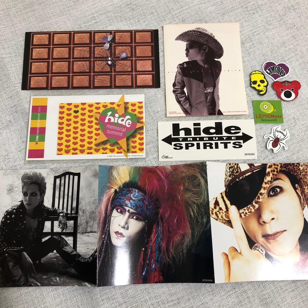 hide ステッカー&初回特典など X JAPAN LEMONeD - メルカリ