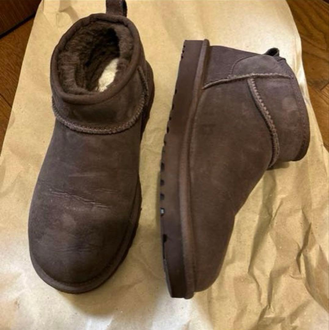 UGG ウルトラミニ バーントシダー 26cm ブラウン 定価24,200円 - メルカリ