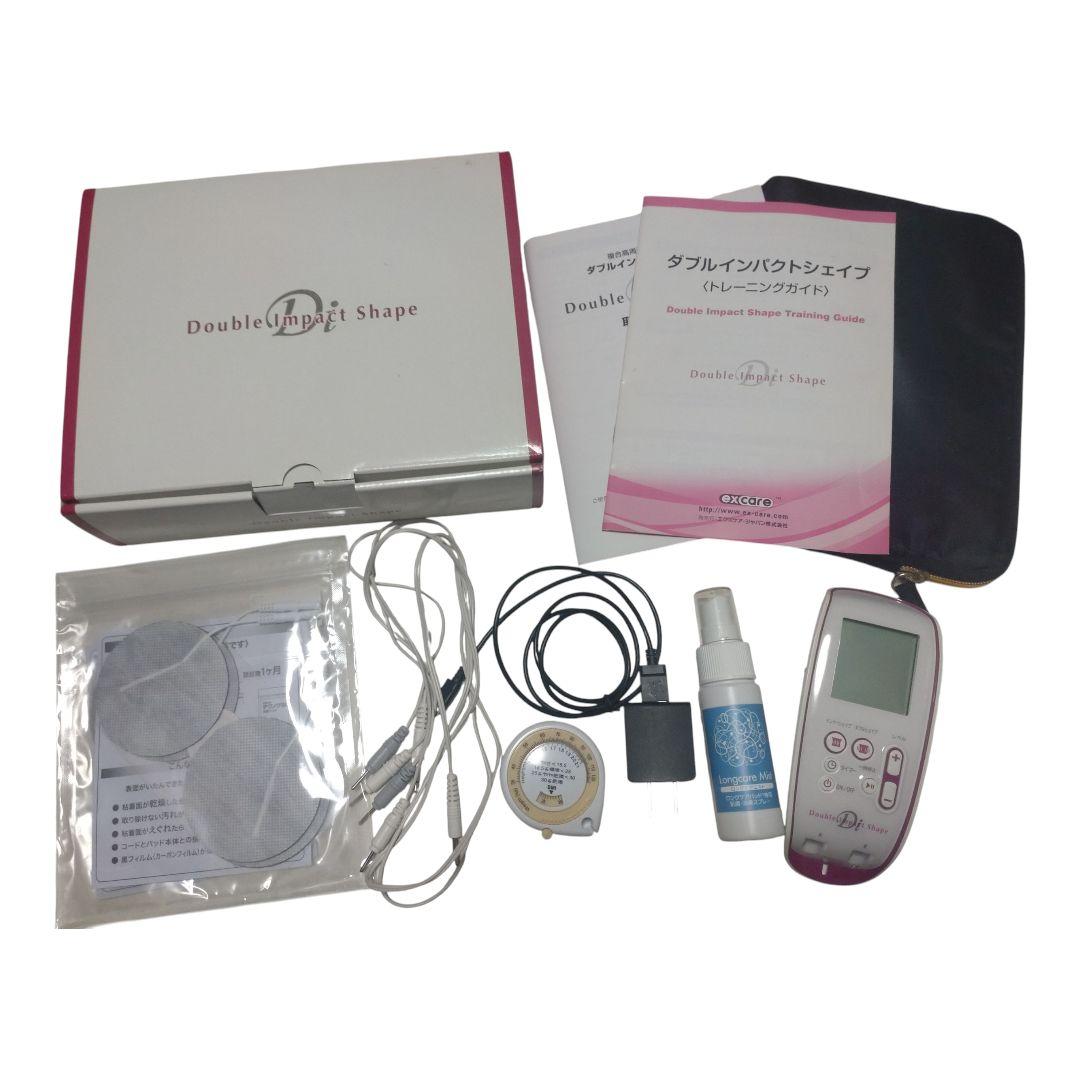 【美品】EMS ダブルインパクトシェイプ 日本製 ダイエット 筋トレ 楽トレ Amazon.co.jp: ダブルインパクトシェイプ EMS 複合高周波 ダイエット