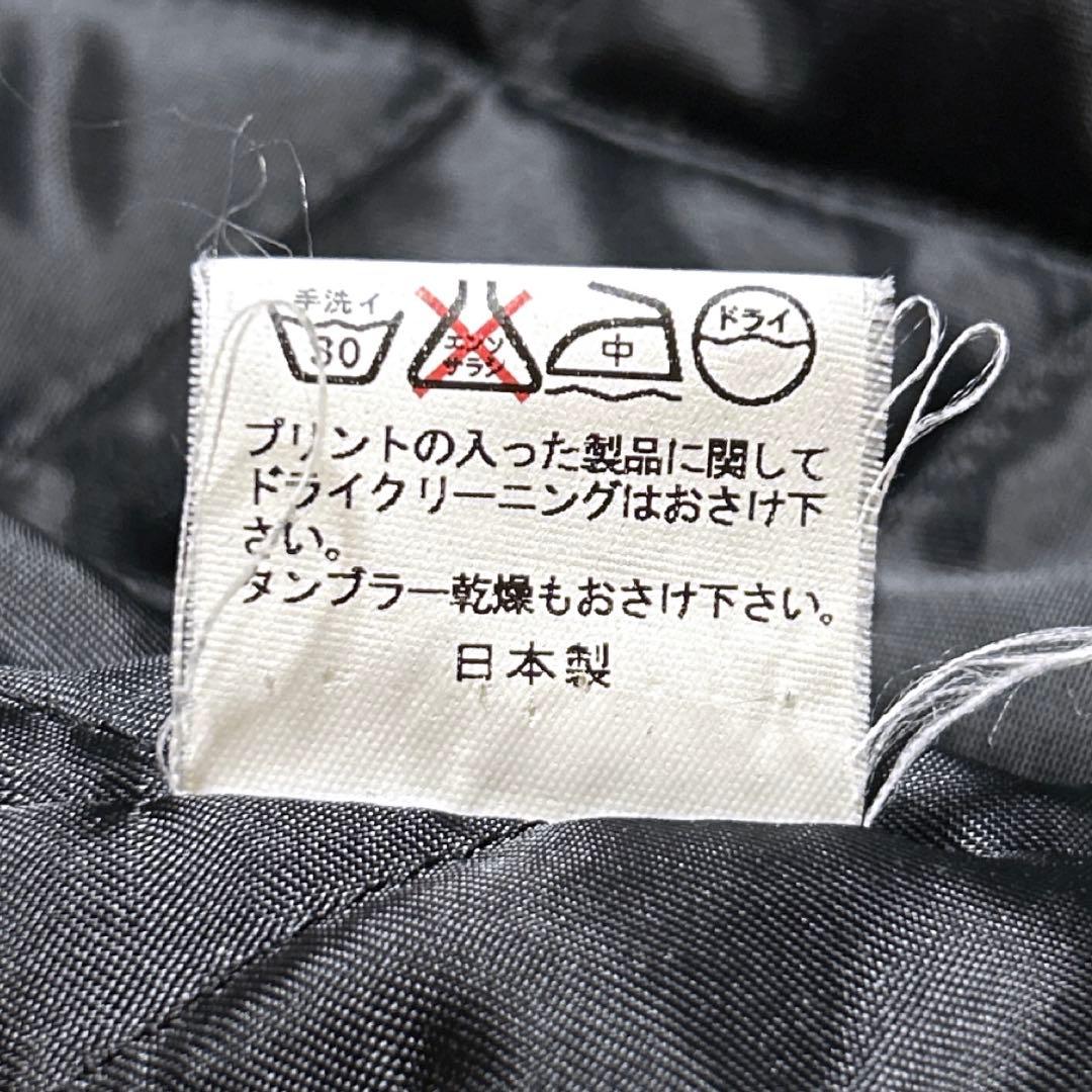 CALEE キャリー ウールジャケット キルティング 刺繍 ブラック 黒 M