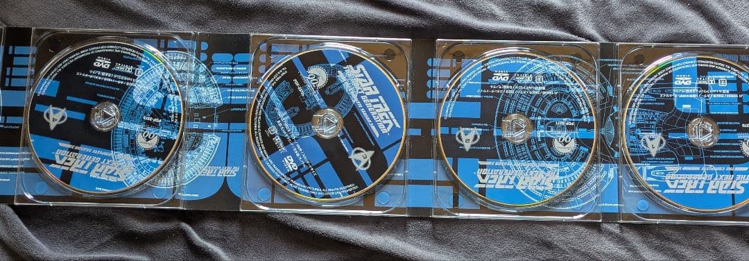 新スタートレックNextgeneration 全７巻　取り付け部に欠けや割れあり