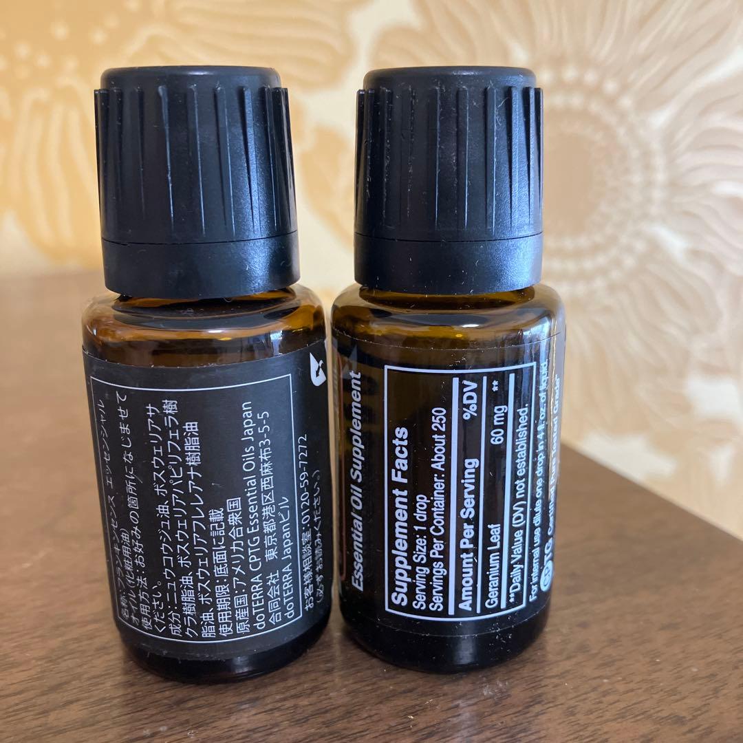 ドテラ フランキンセンス&ゼラニウム - メルカリ