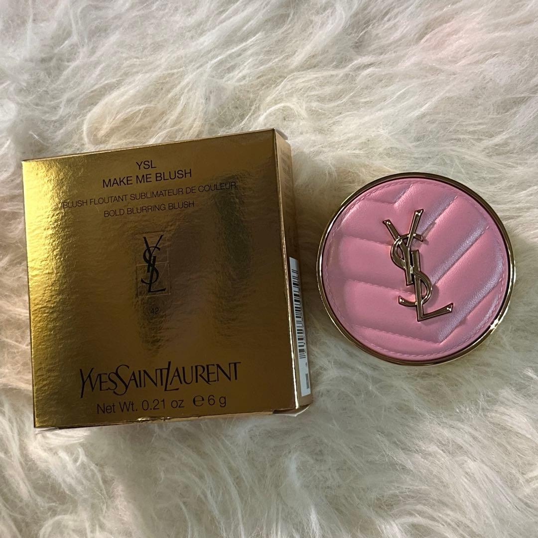 YSL メイクミーブラッシュ パウダーS 42 ベビードールピンク - メルカリ