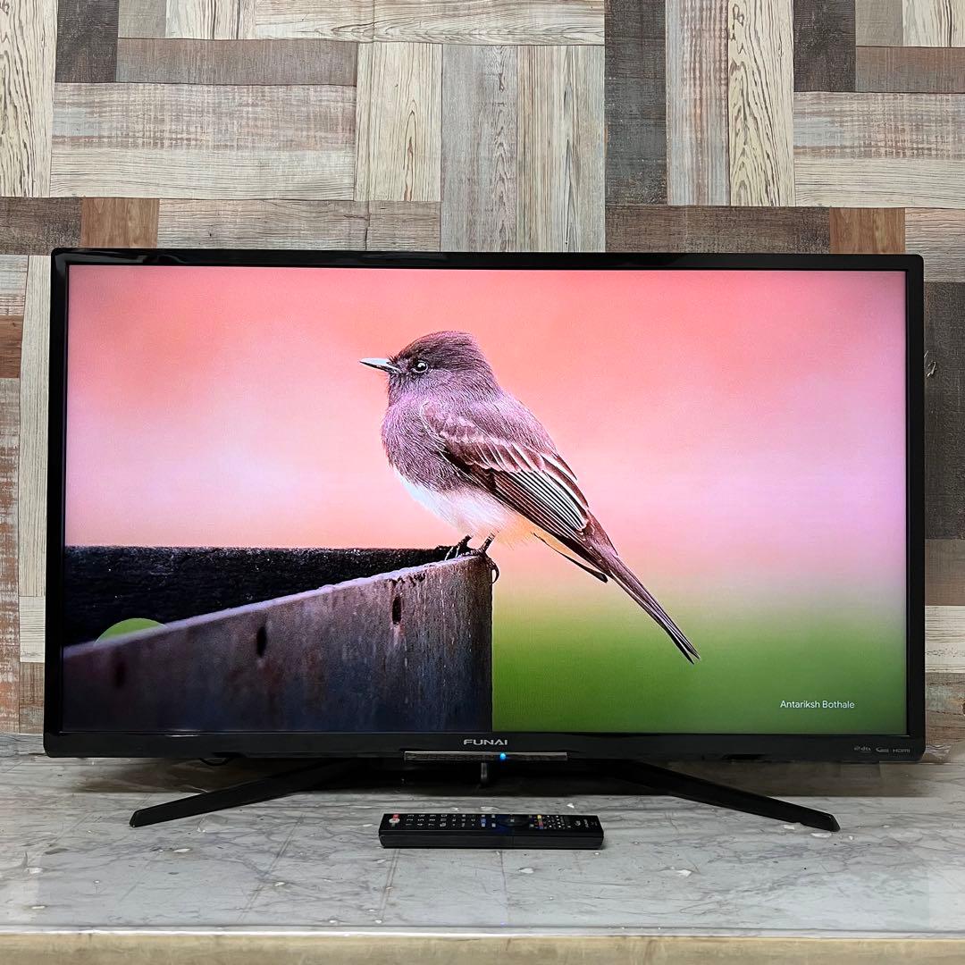 全国送料込❣️フナイ40V500GBHDD録画機能付液晶テレビ見ながら録画