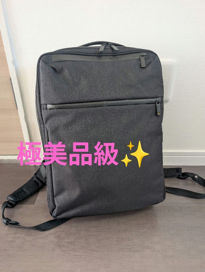 【極美品級】✨aceビジネスリュックB4　撥水軽量 定価28600円10％OFF ace. エース ガジェタブル ヘザー2 撥水 B4ファイルサイズ対応 PC収納