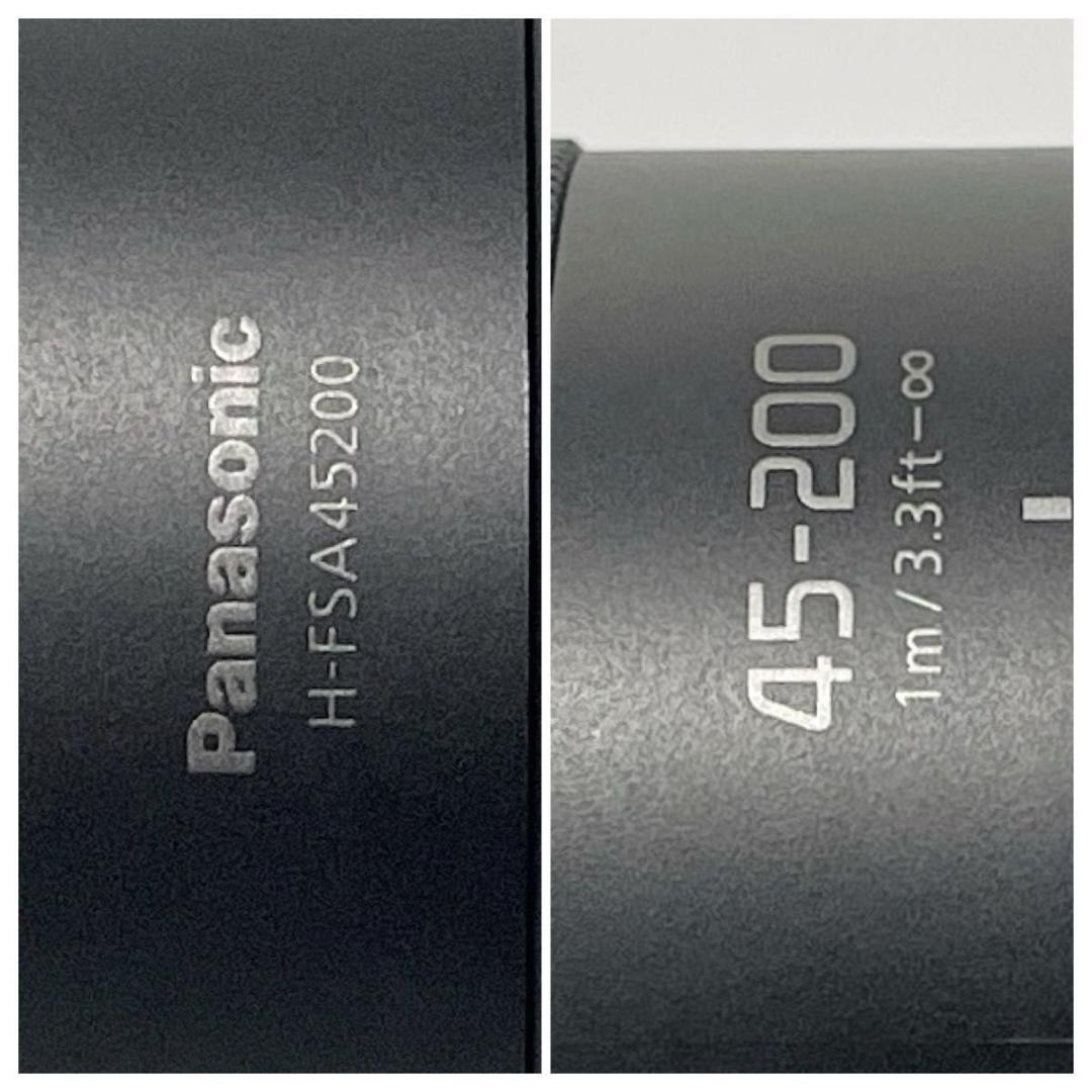 Panasonic LUMIX 45-200mm F4.0-5.6 II レンズ