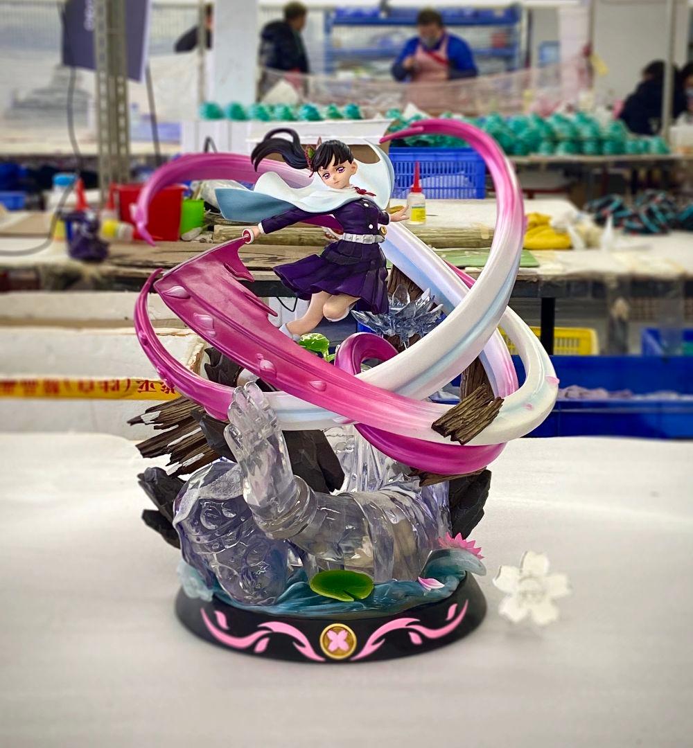 ラスト1】鬼滅の刃 栗花落カナヲ フィギュア ガレージキット GK 数限定