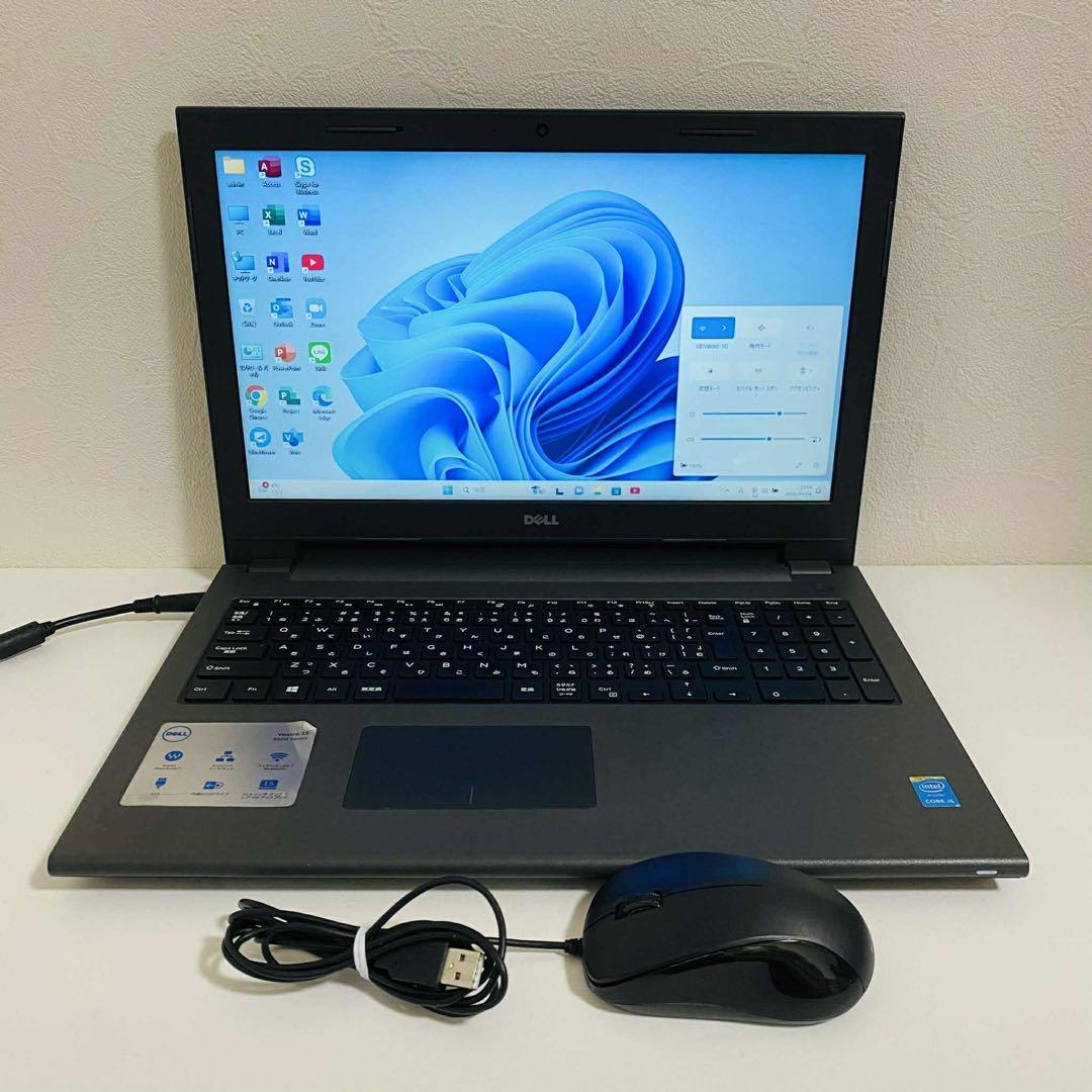 Y53 Dellノートパソコン i5メモリ8G高速Windows11オフィス付き Y53 Dellノートパソコン i5メモリ8G高速Windows11オフィス付き DELL