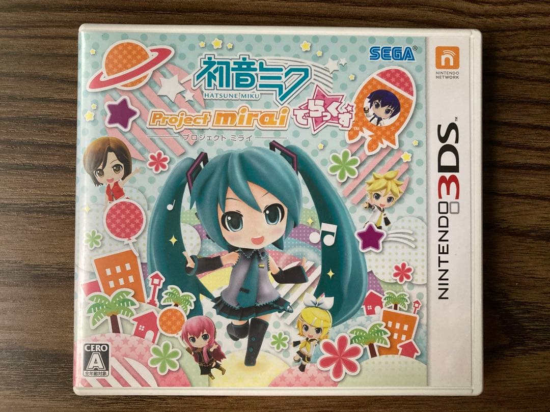 3DS☆初音ミク Project mirai でらっくす☆ARカード全19枚付き - メルカリ