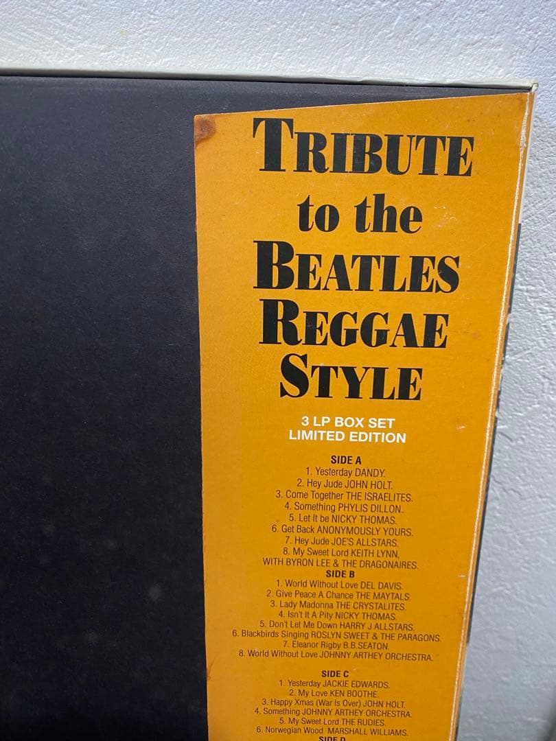 TRIBUTE to the BEATLES REGGAE STYLE 3LP - メルカリ