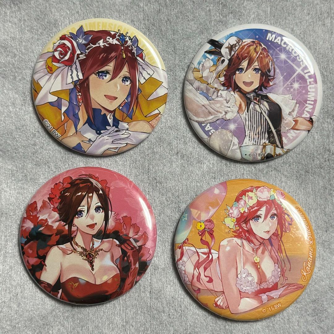 マクロスΔ カナメ・バッカニア 缶バッジセット - メルカリ