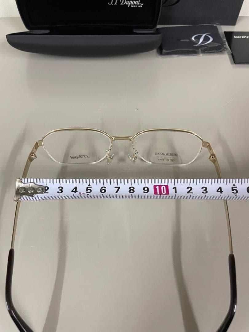 ➁未使用 S.T. Dupont ドゥポンメガネフレーム箱付き - メルカリ