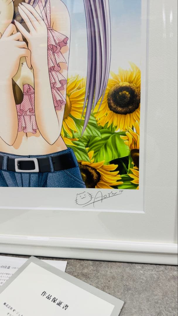 SHUFFLE GIRLS 西又葵 版画 プリムラ アールビバン SHUFFLE GIRLS 西又