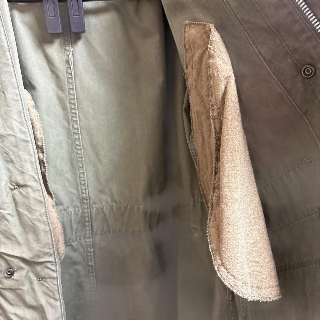 希少】US.ARMY 40s M47 アルミジップ モッズコート S - メルカリ