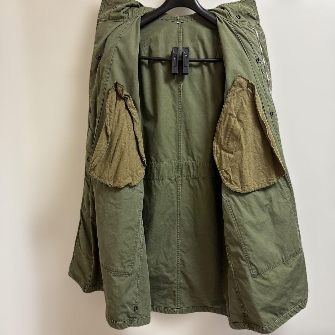 希少】US.ARMY 40s M47 アルミジップ モッズコート S - メルカリ