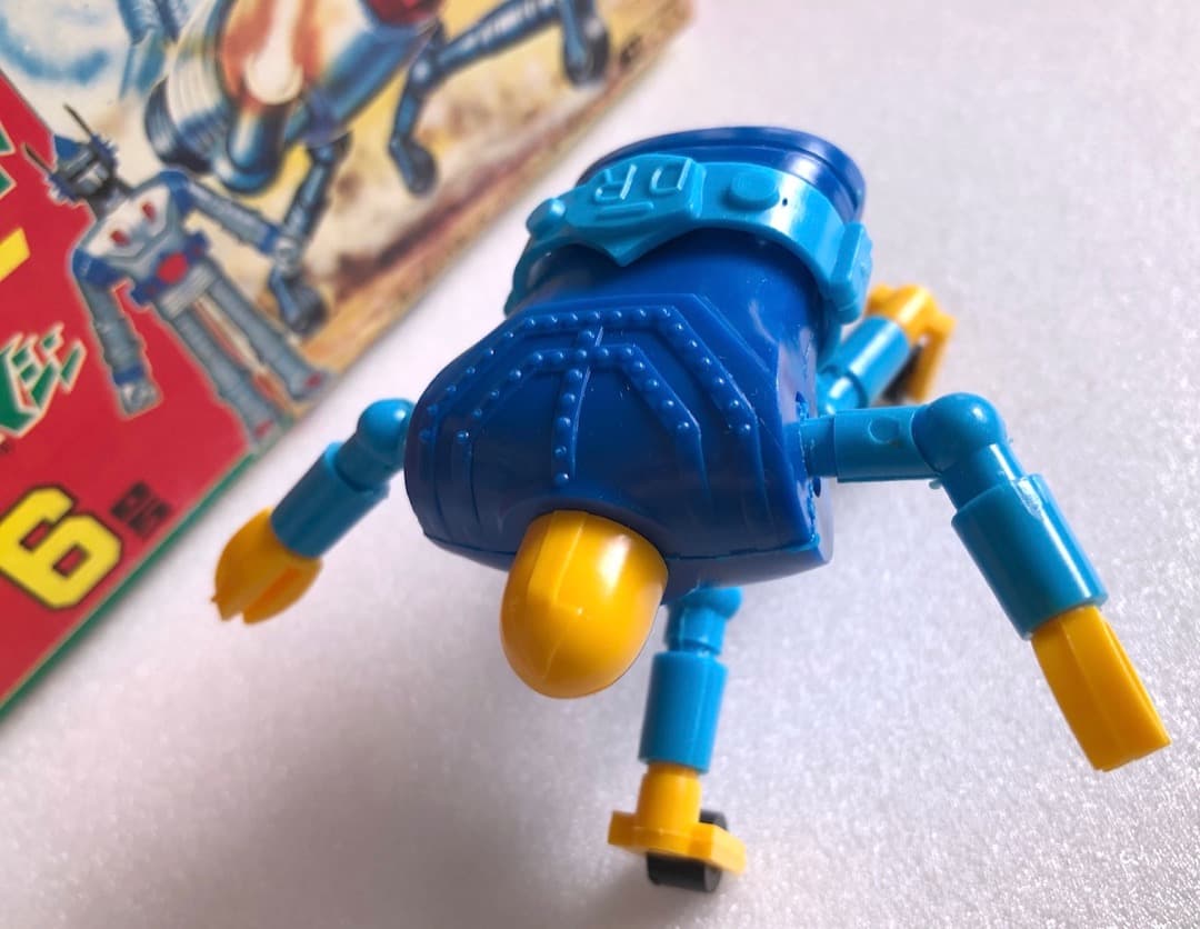 昭和レトロ☆ドライガー☆アオシマ ミニ合体マシン6号 中古 マッハ