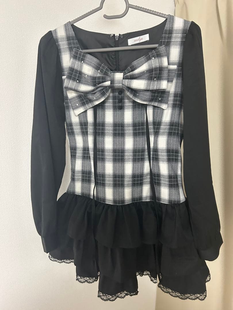 evelyn ティアードリボンOP ワンピース ビッグリボンティアードワンピース｜evelyn（エブリン）公式通販サイト