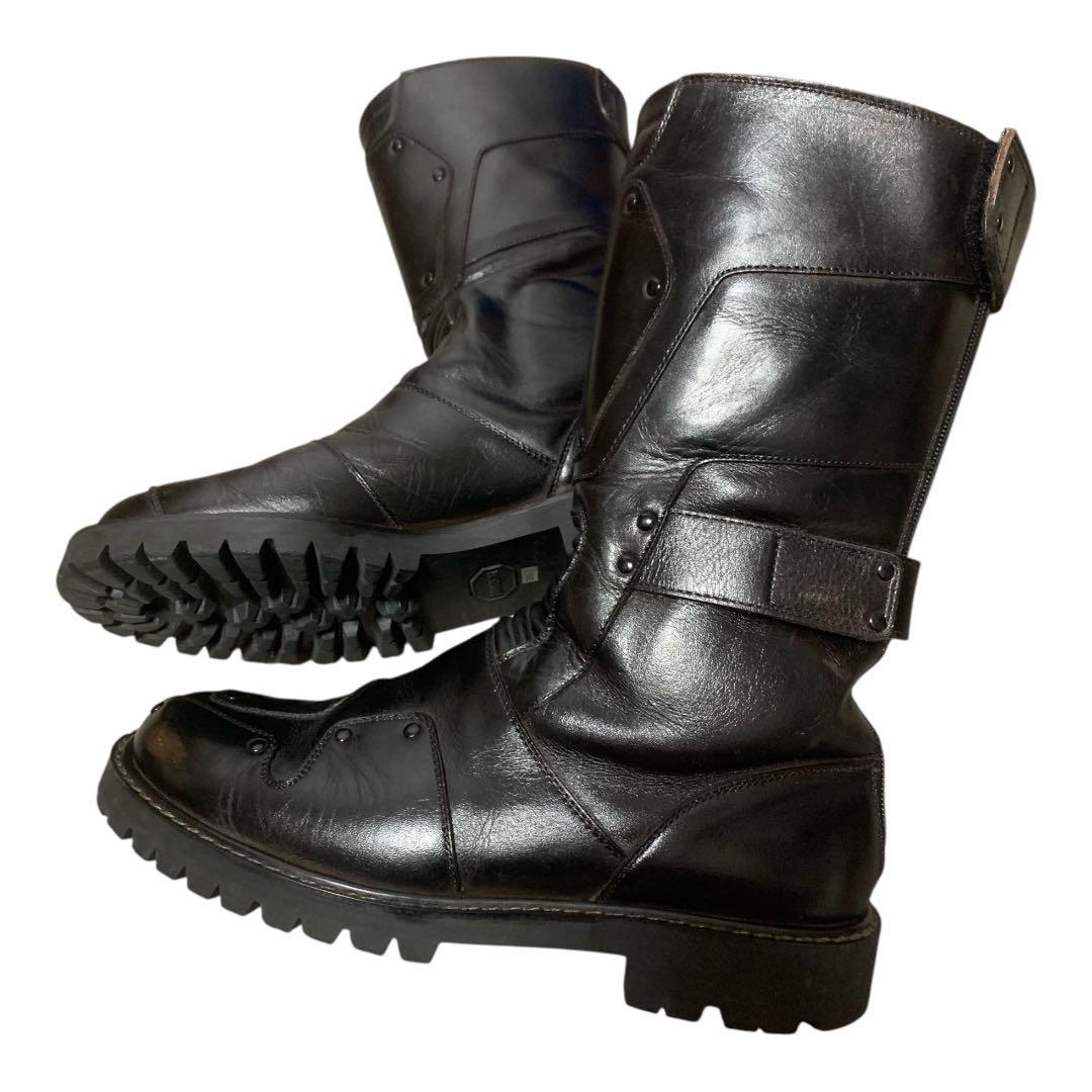 南海NANKAI RD 本革 ライディングバトルブーツ 26.5cm - メルカリ