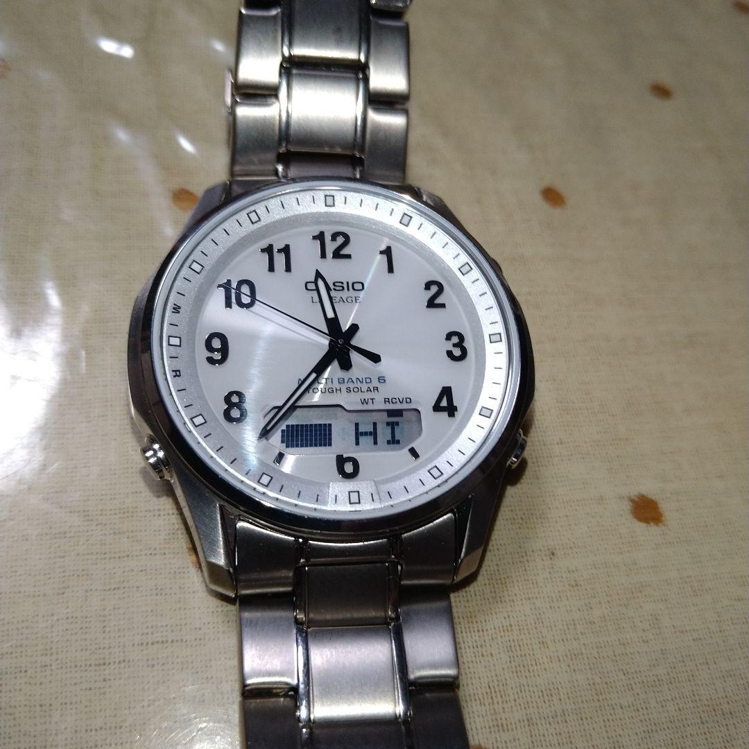 極美品 サファイアガラス 軽量チタン カシオ LCW-M100TSE-7A2JF - メルカリ