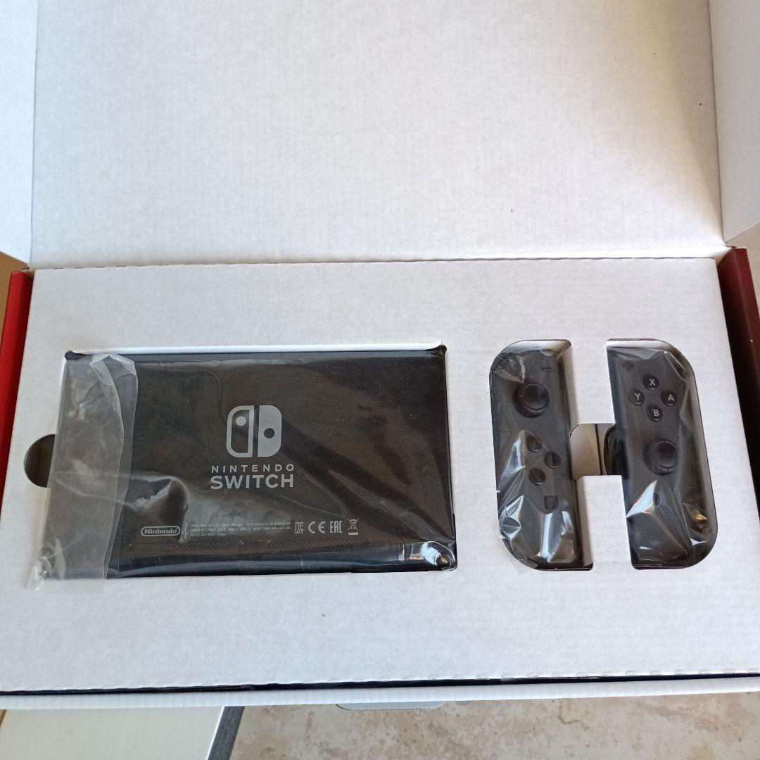 任天堂Switch本体 付属品 冷却ファン付きドッグ 別売りケース グレー