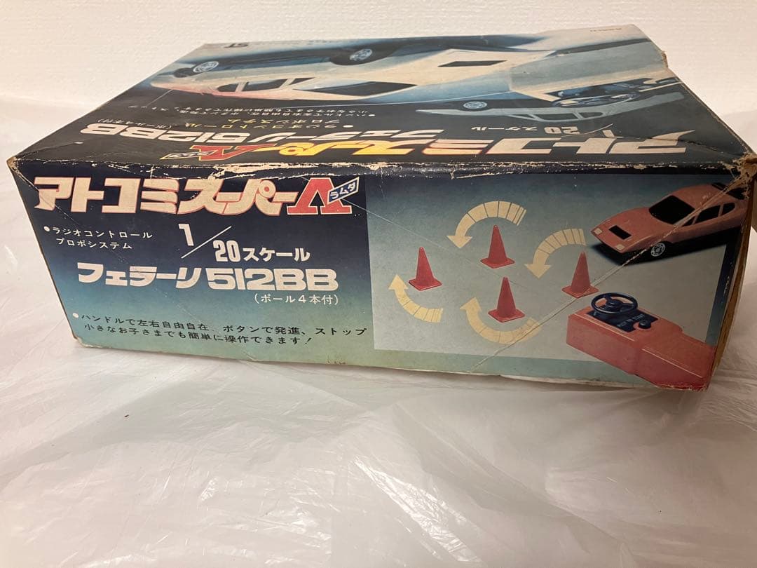 アトコミスーパーラムダ フェラーリ 512BB 1/20スケール ラジコン