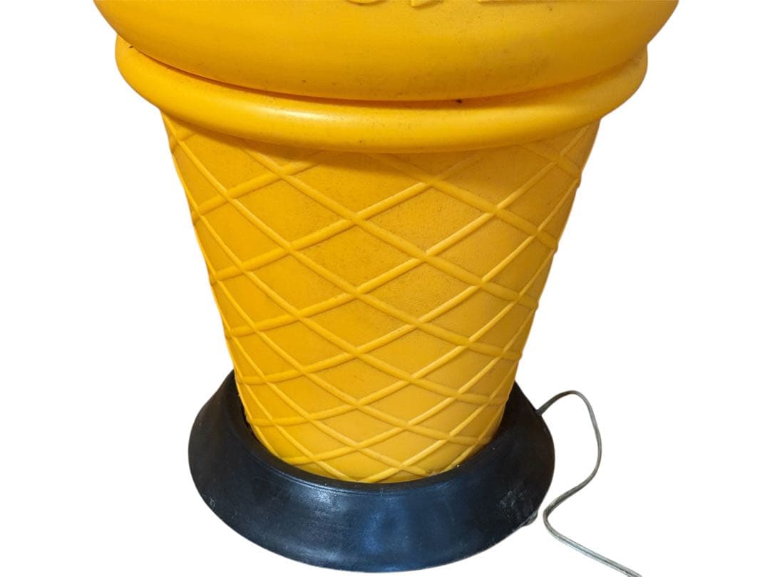 日世のコーン ソフトクリーム 店舗 ディスプレイ 電飾 看板 - メルカリ