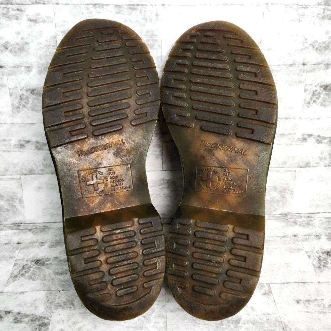 希少】ドクターマーチン ウイングチップ 5ホール メダリオン 13844 黒