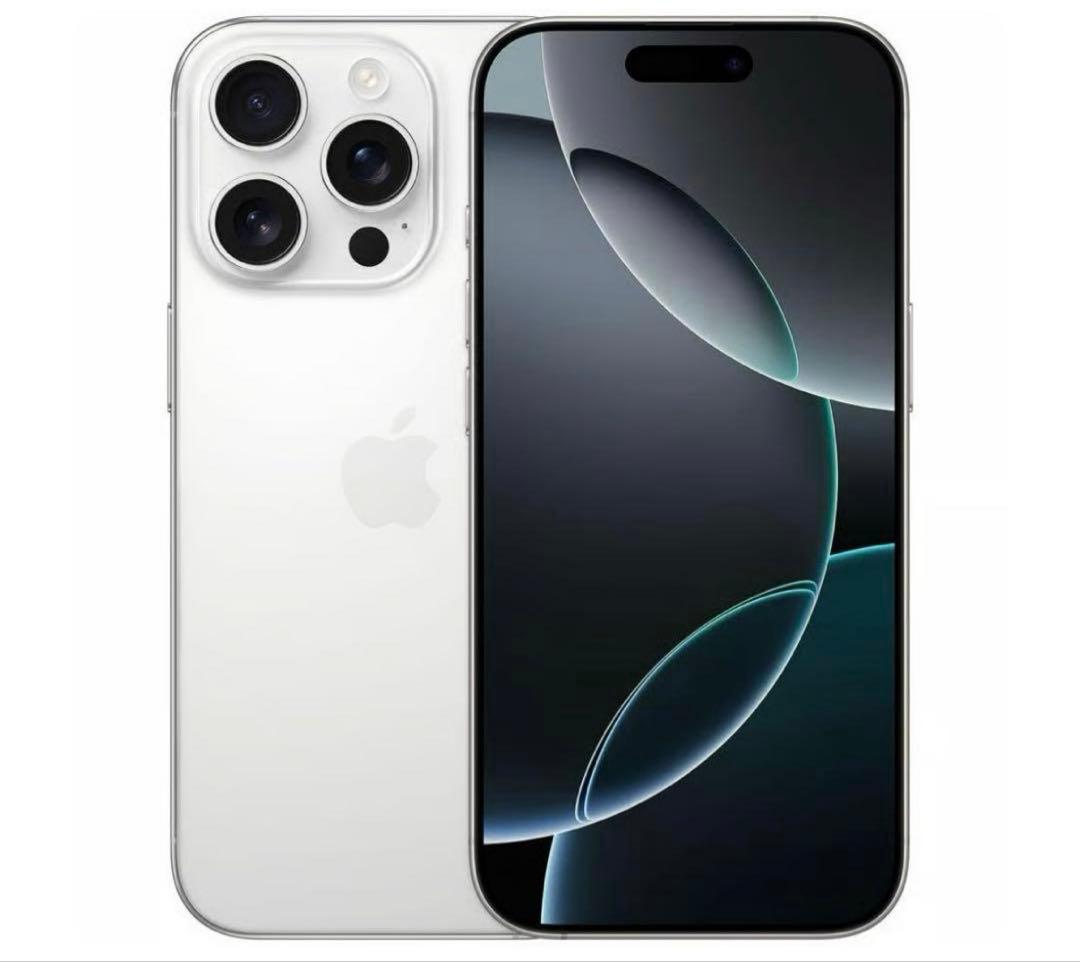 本日最終値下げ希少！コメント要　美品　iPhone16pro ホワイトチタニウム iPhone 新品未開封 Apple iPhone16pro 1TB ホワイトチタニウム MYN93J