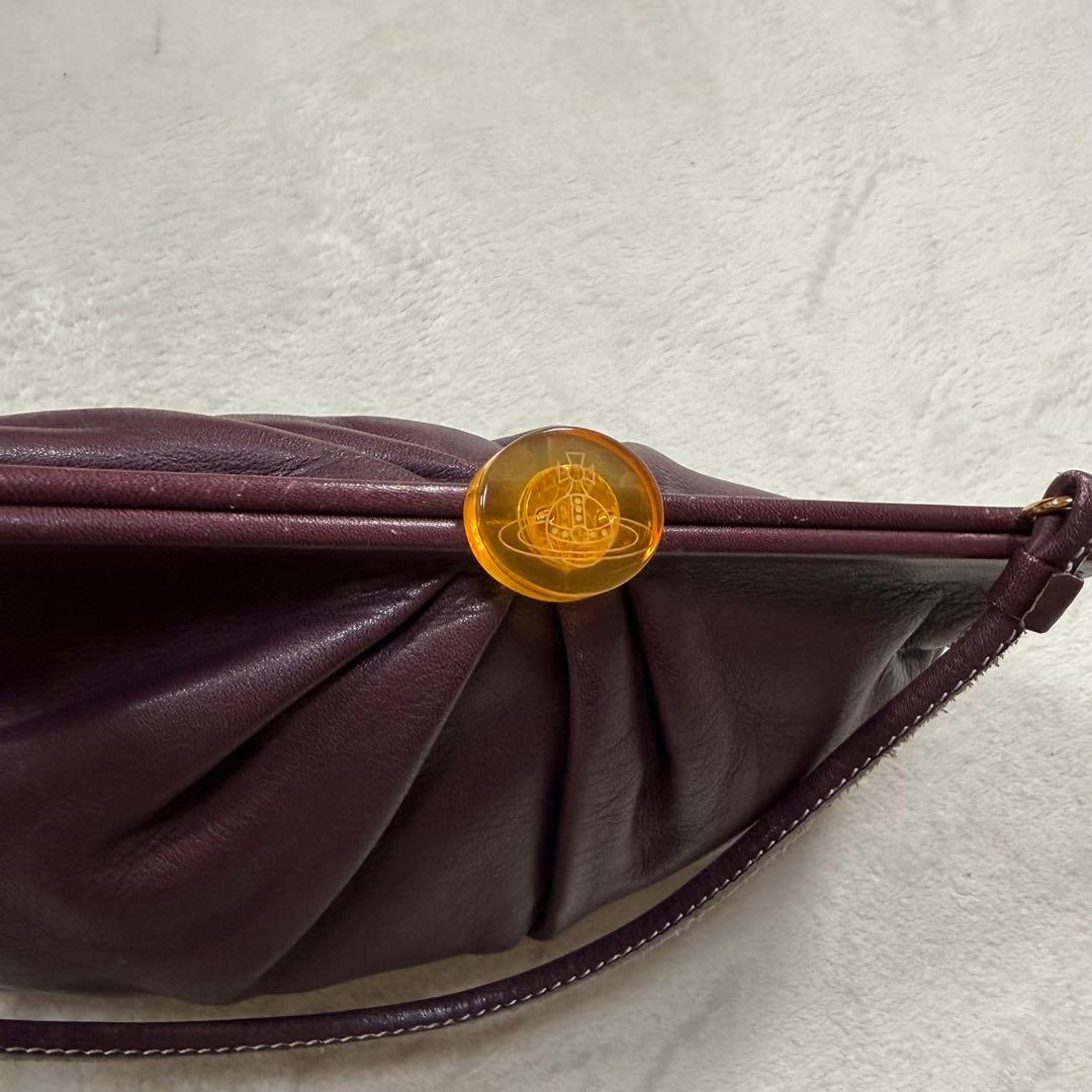 超希少 Vivienne Westwood オーブ 変形 がま口 サドルバッグ - メルカリ