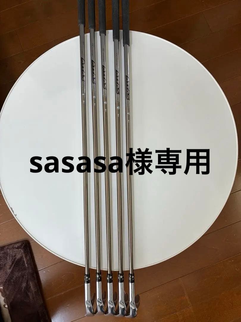 sasasa　PINGi210アイアン 6-W シャフトATTAS80 PING（ピン） I SERIES i210 アイアン ATTAS IRON 80 シャフト：ATTAS