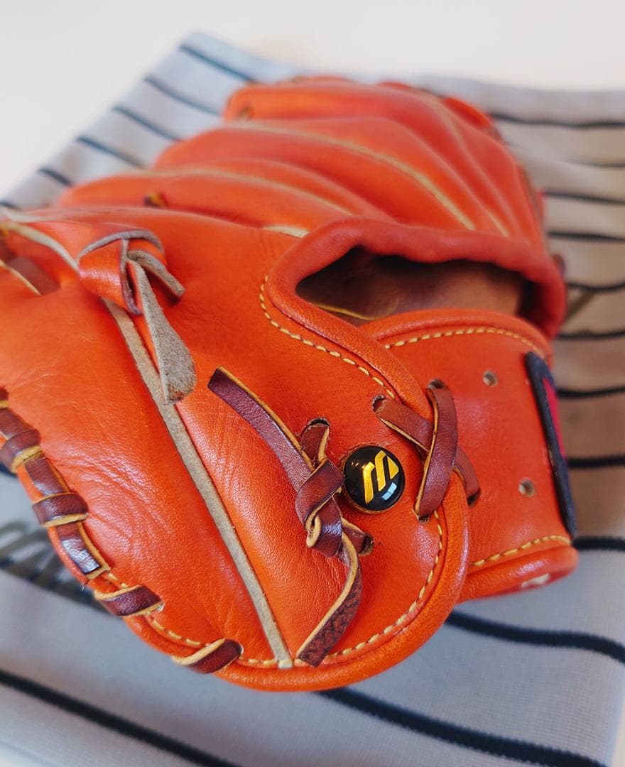 ミズノ ワールドウィン 硬式グローブ 信義作 東尾修モデル 1986年 極美