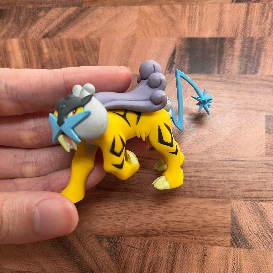 立体ポケモン図鑑 ライコウ ポケモン フィギュア 早い者勝ち 希少