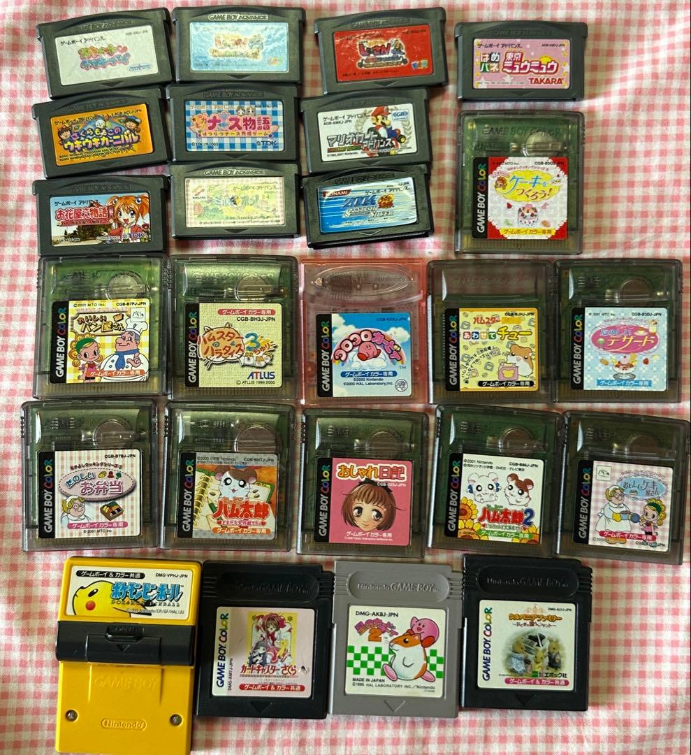 ゲームボーイ　ゲームボーイカラー　ゲームボーイアドバイス　ソフトまとめ売り Yahoo!オークション - 「ゲームボーイアドバンス ソフト まとめ」の