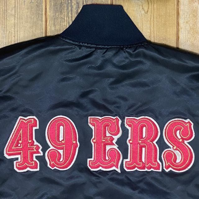 長瀬智也さん着 STARTER NFL 49ers リバーシブル スタジャンXL - メルカリ