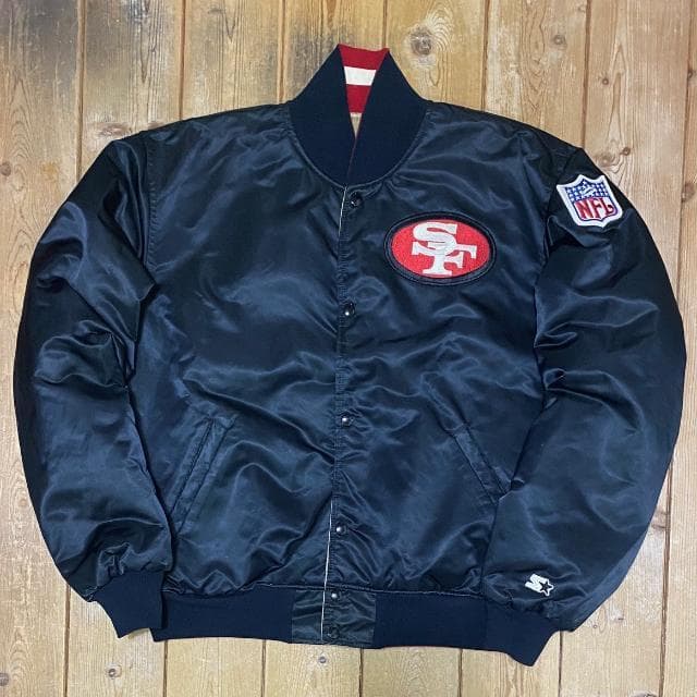 長瀬智也さん着 STARTER NFL 49ers リバーシブル スタジャンXL - メルカリ