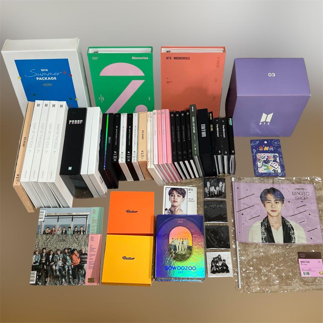 BTS アルバム・CD・DVD まとめセット BTS まとめ売り アルバム DVD - メルカリ