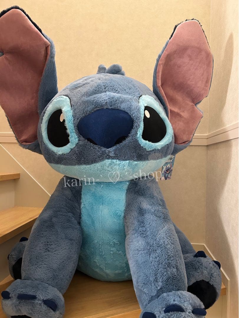 【新品未使用】コストコ　スティッチ ぬいぐるみ 超特大　完売品 大きなスティッチのぬいぐるみ 約80cm | Costco Japan