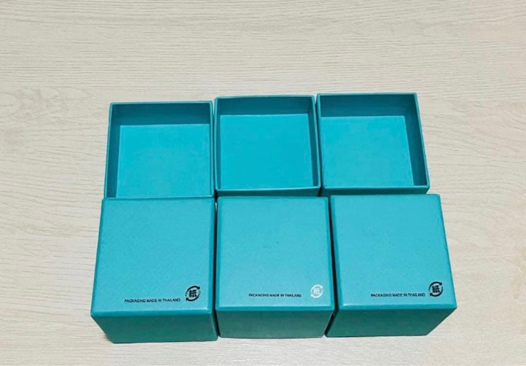 Tiffany & Co. ギフトボックス 3個セット リングケース空箱 現行品