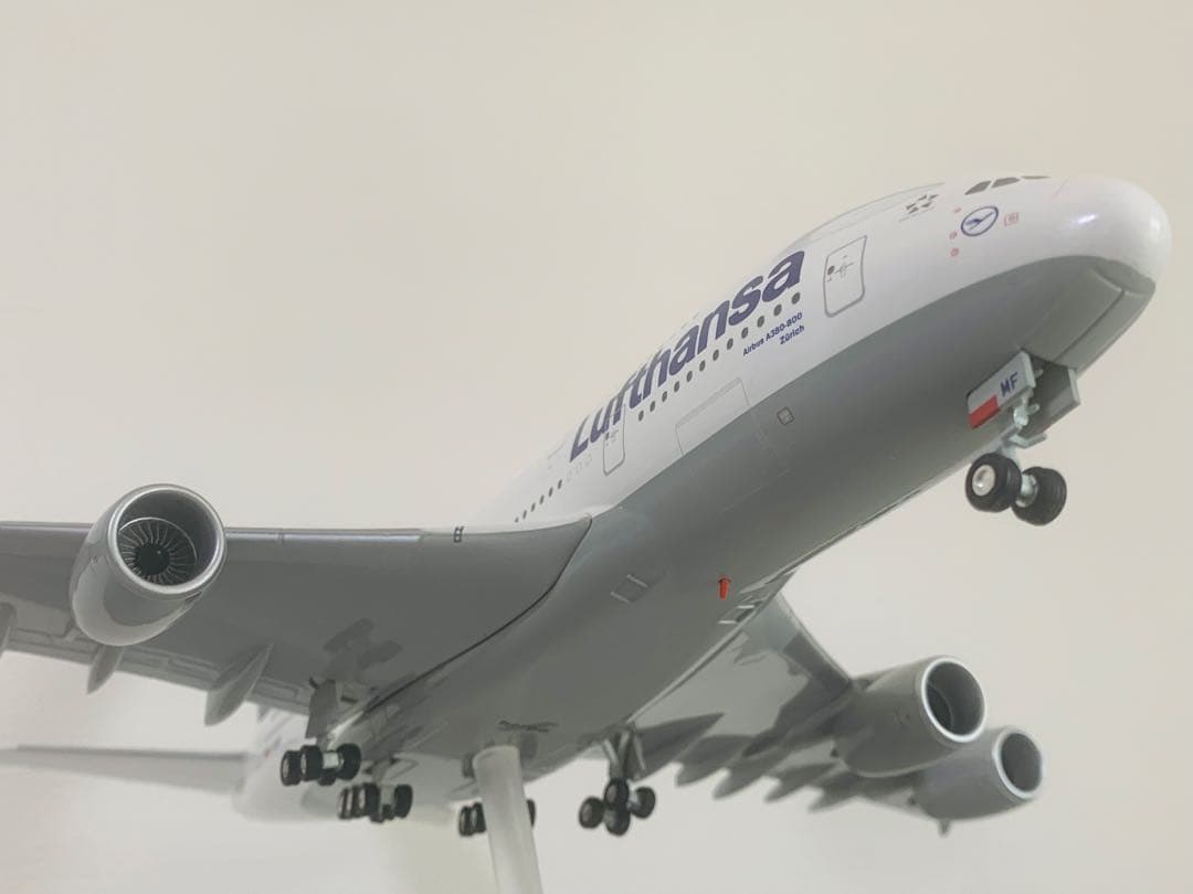 ヘルパ製1／200ルフトハンザ航空A380機完成品モデル
