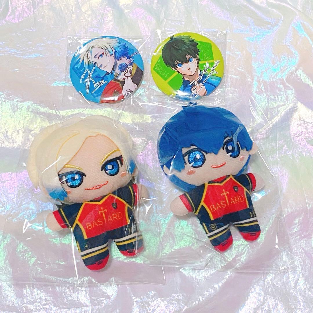 ブルーロック ブルーロック展 ぬいぐるみマスコット ぱしゃこれ 缶