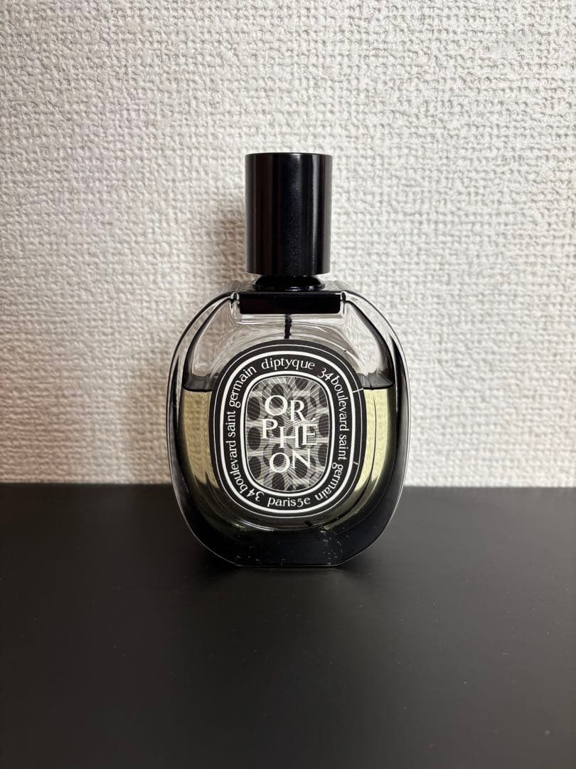 diptyque Orphéon ユニセックス香水 75ml 残量70%程度 正規品】Diptyque Orpheon 香水 75ml ギフトバッグ付き Orphéon