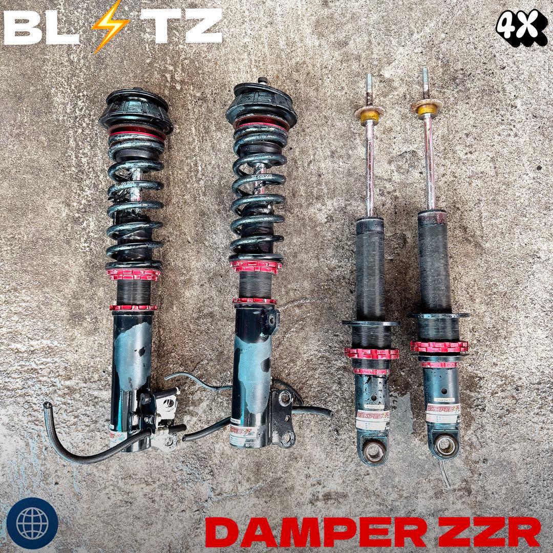 DAMPER ZZ-R サスペンション ZC71S SWIFT スイフトスポーツ BLITZ（ブリッツ） DAMPER ZZ-R 車高調 1台分 スズキ スイフトスポーツ