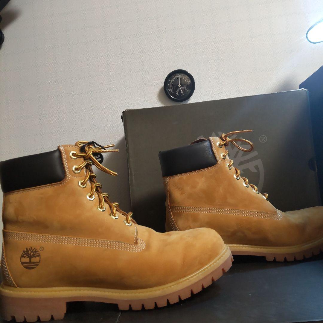【スニダン鑑定品】Timberland プレミアムブーツ 8.5w