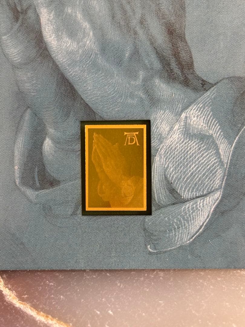 純金】祈りの手 1/1000oz Fin Gold チャド共和国 インゴット