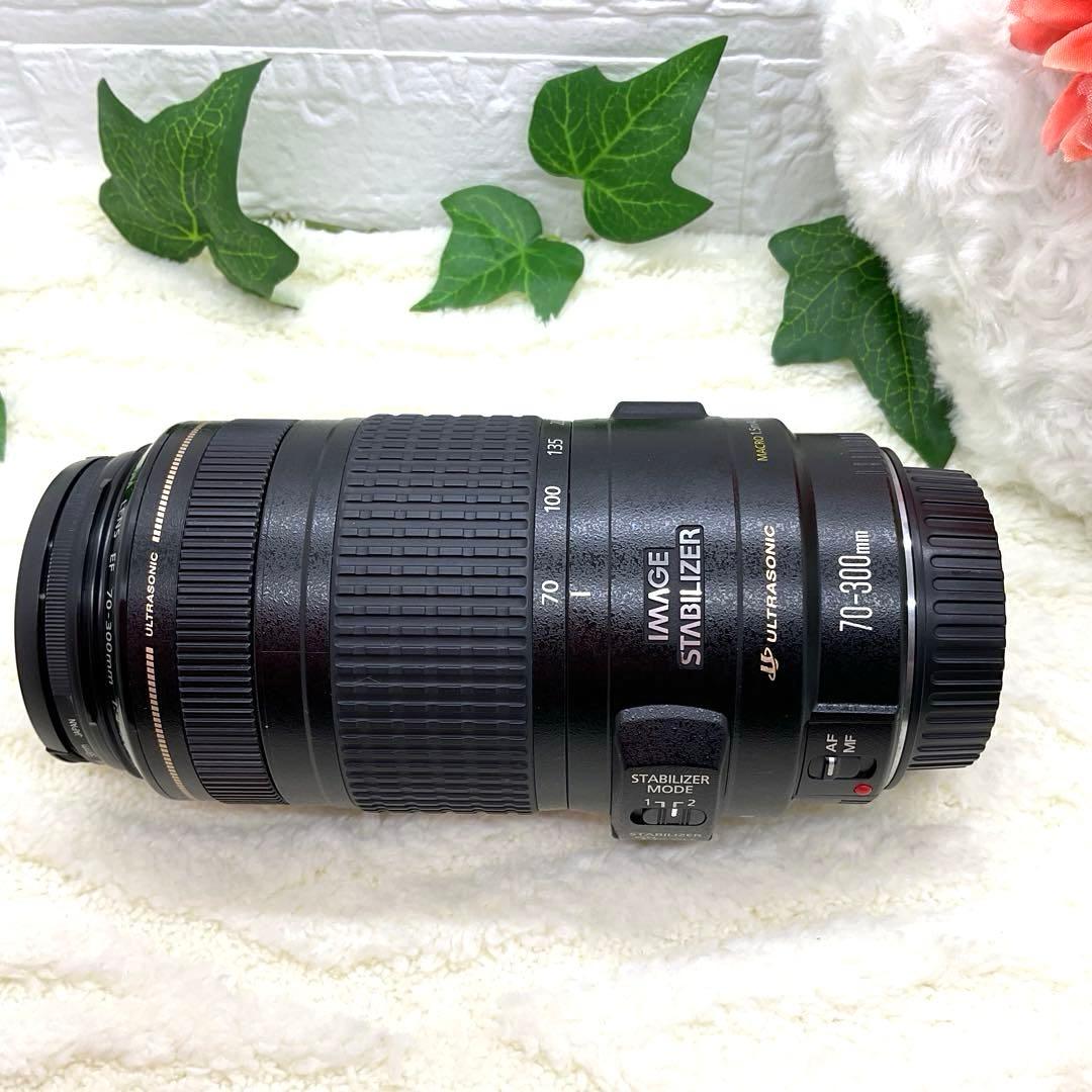 【美品】Canon EF 70-300mm f/4-5.6 IS USMレンズ