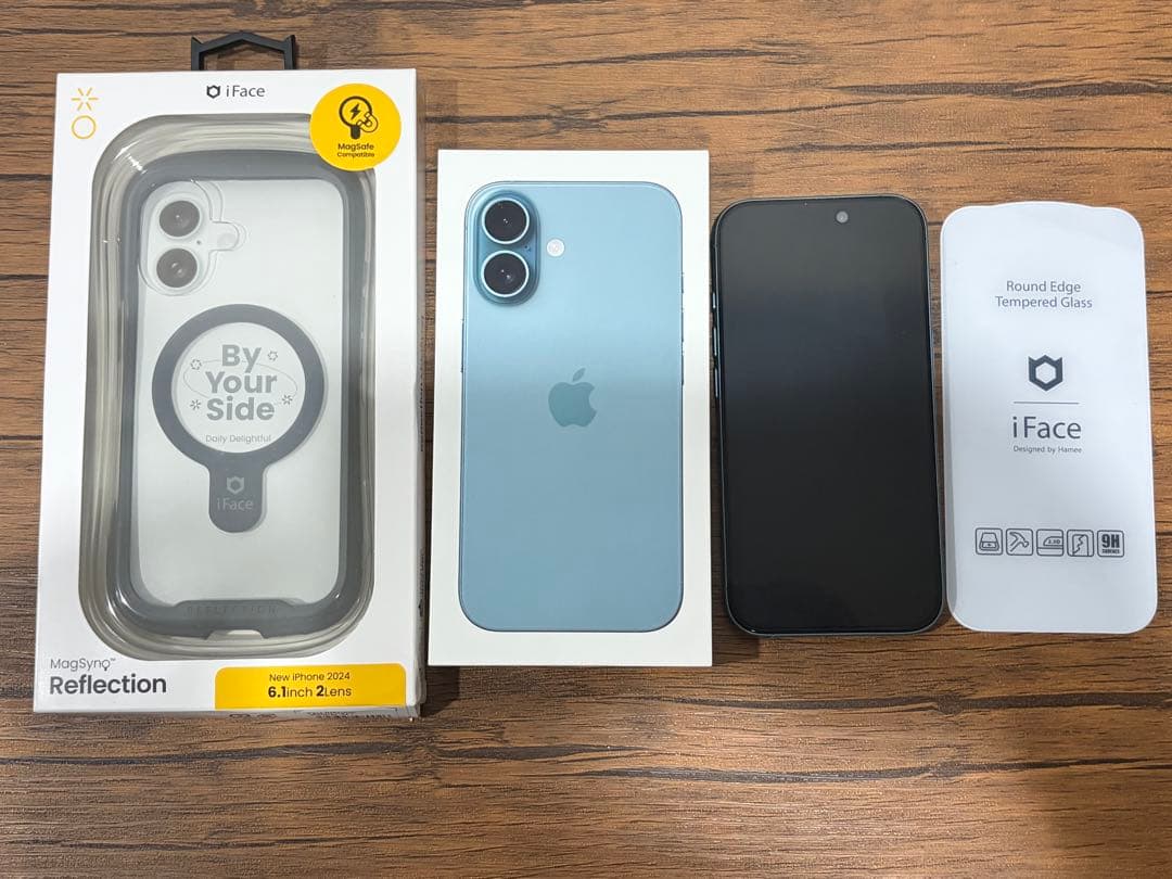 おまけ付き iPhone16 128 本体 iFace ケース フィルム付き iFace公式】iPhone16 ケースが新登場。高い耐衝撃性・おしゃれな